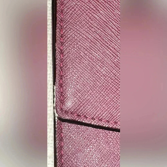 Kate Spade Laurel Way Winni Chocolate Cherry Crossbody Wallet - Picture 8 of 13